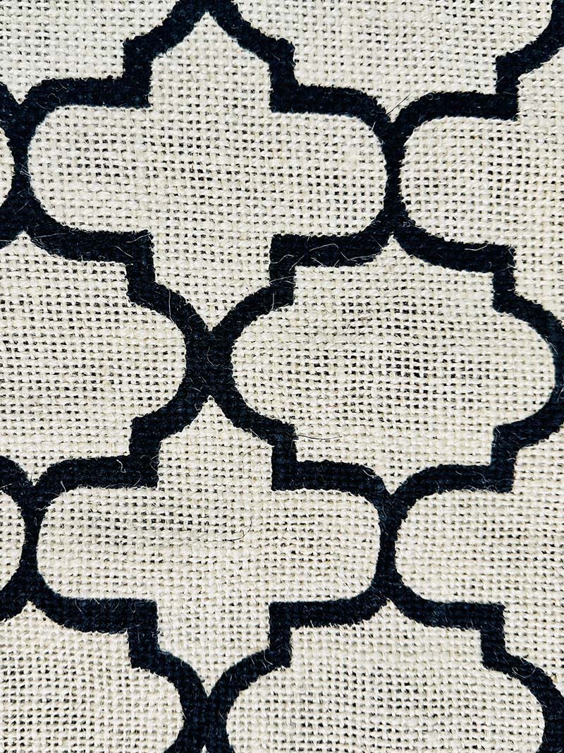 Jute Black Dinning Mats