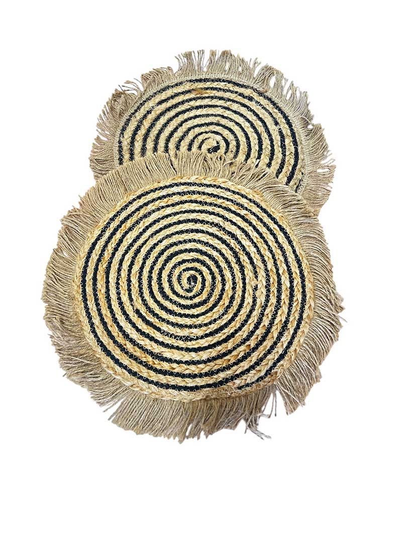 Handcrafted Mats Sets of 2