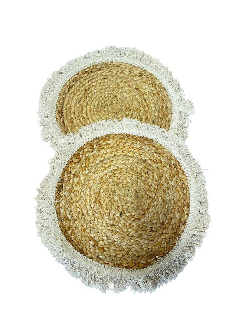 Handcrafted Mats Sets of 2