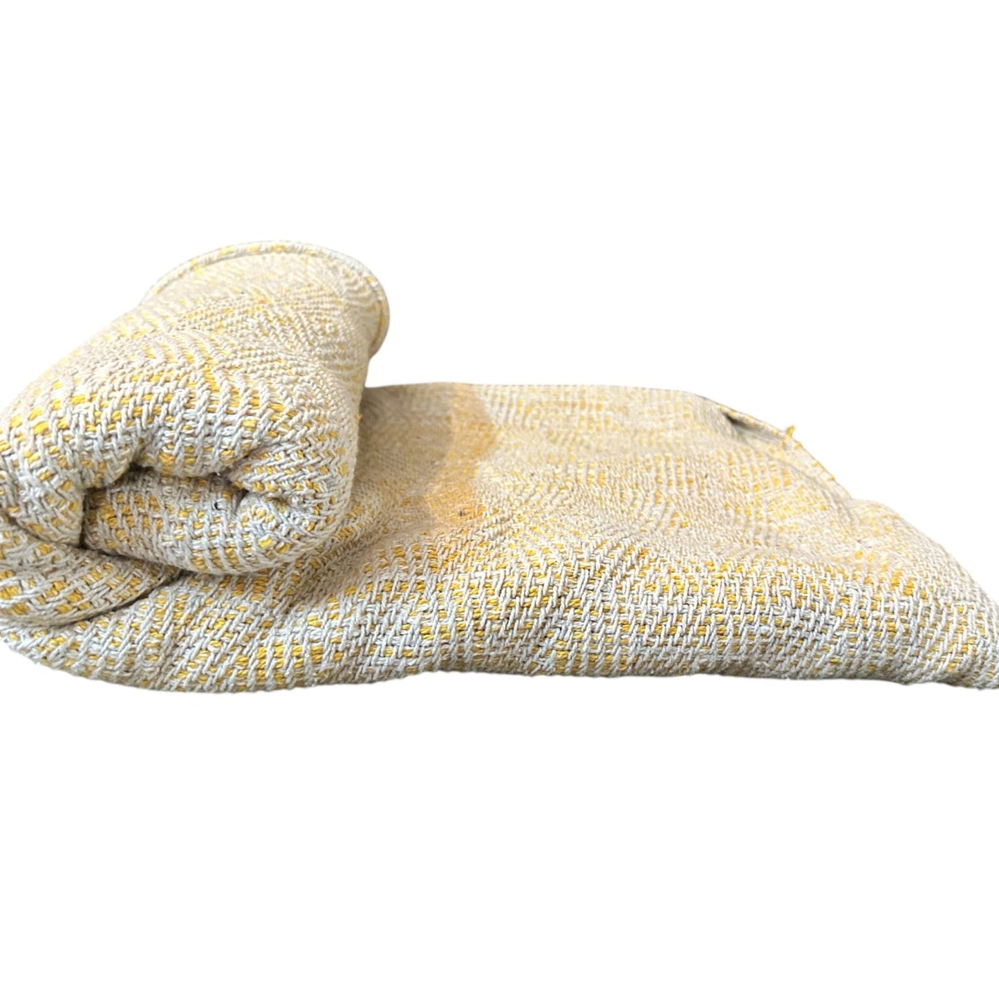 Cotton Yellow Throw