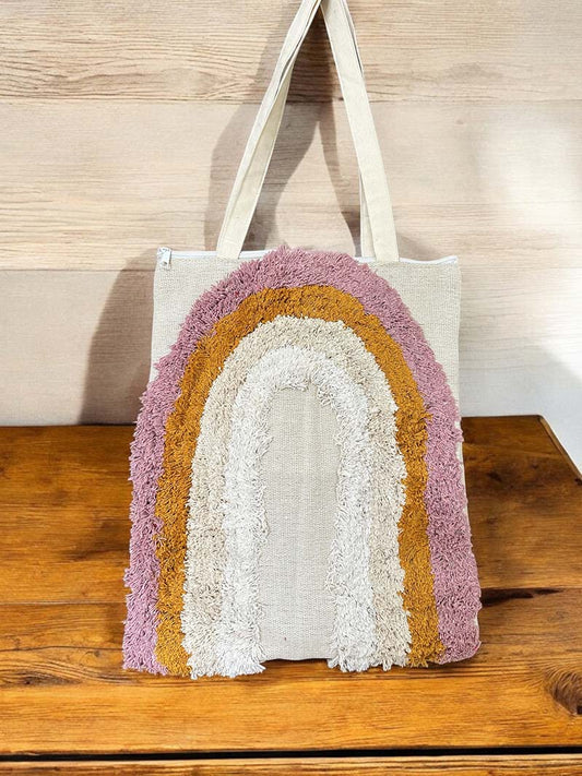 Rainbow Shape Tote Bag