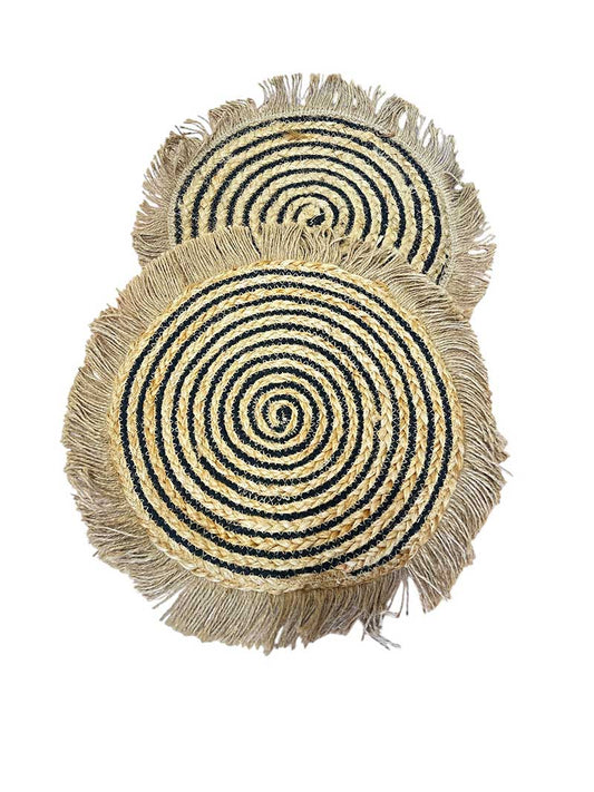 Handcrafted Mats Sets of 2